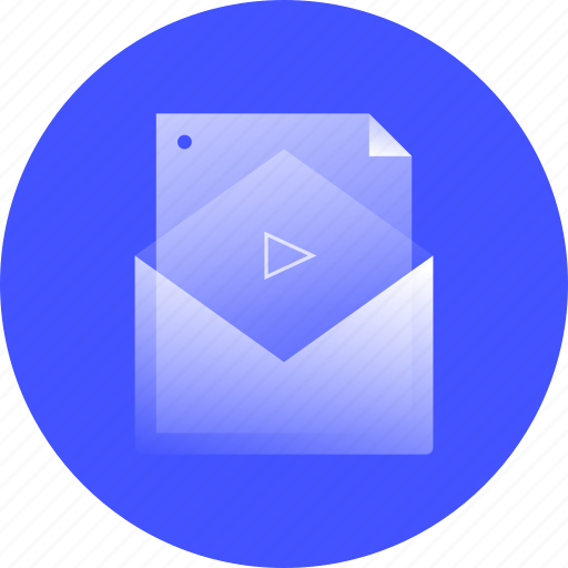 Video, message, gif, meme, spam, letter, email icon - Download on Iconfinder