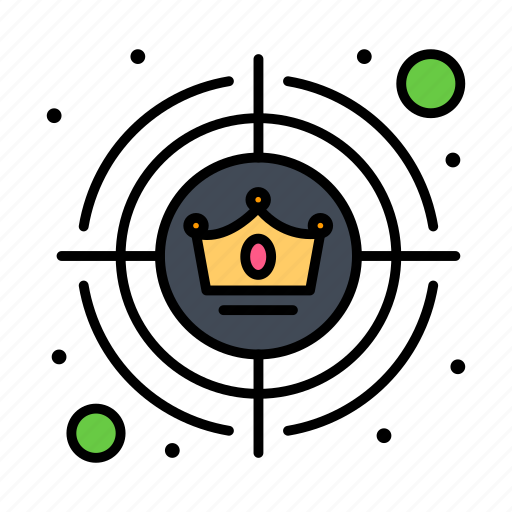 Business, crown, position, target icon - Download on Iconfinder