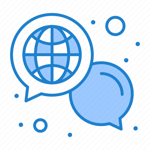 Chat, communication, global, message icon - Download on Iconfinder