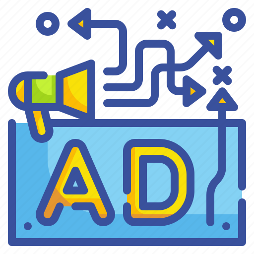 Ads, advertisement, advertising, billboard, marketing, publicity, signaling icon - Download on Iconfinder