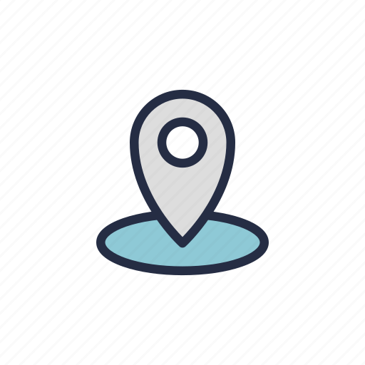 Locating, map, marketplace, pin, shipment, stuffs, tracking icon - Download on Iconfinder