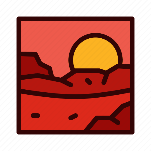 Image, mars, landscape, martian, space, planet, perseverance icon - Download on Iconfinder