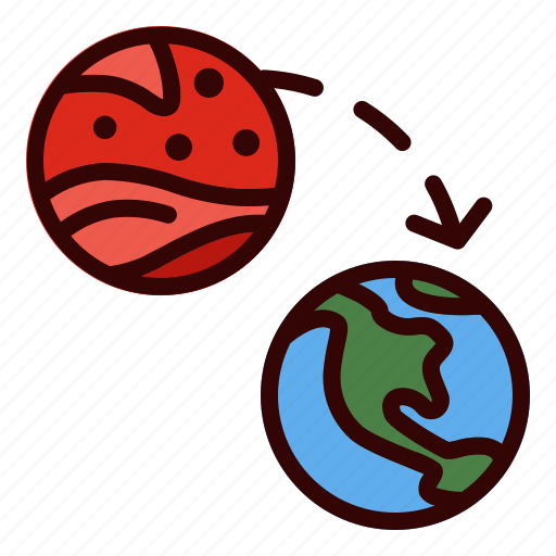Launch, mars, travel, space, planet, perseverance, back to earth icon - Download on Iconfinder