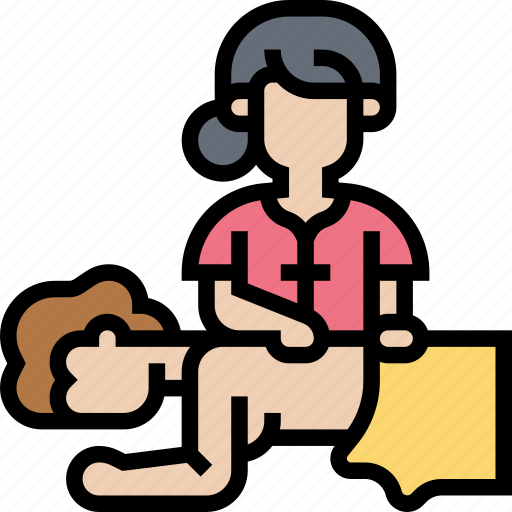 Abdominal, massage, belly, therapy, relaxing icon - Download on Iconfinder
