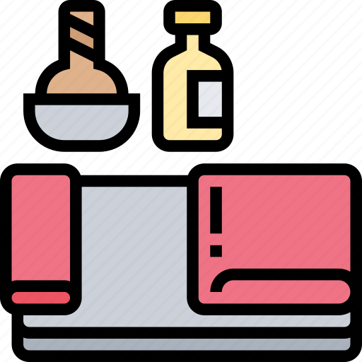 Bed, spa, room, massage, service icon - Download on Iconfinder