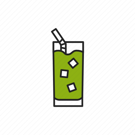 Matcha, tea, cold icon - Download on Iconfinder