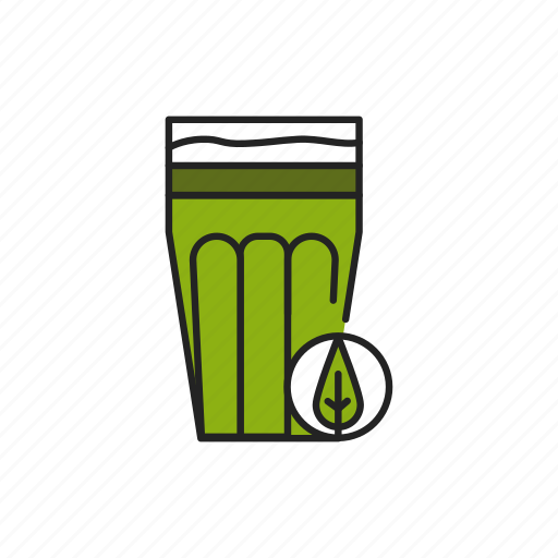 Matcha, tea, glass icon - Download on Iconfinder