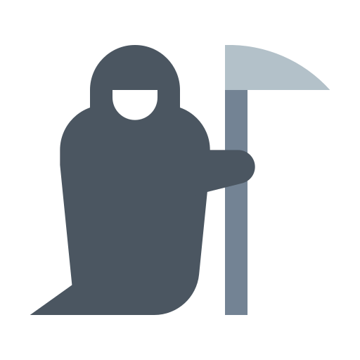 Death, grim, halloween, reaper icon - Free download