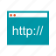 browser, domain, http, internet, web, website, www 