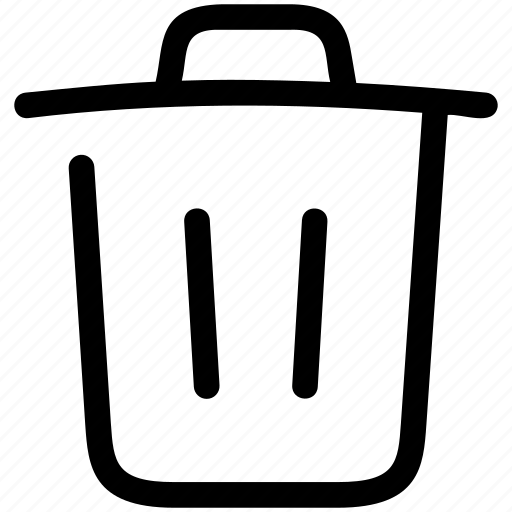 Trash can, trash, garbage, bin, trash-bin, dustbin, delete icon - Download on Iconfinder