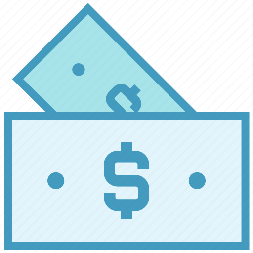 Bill, cash, dollar, dollar notes, money, notes, payment icon - Download on Iconfinder