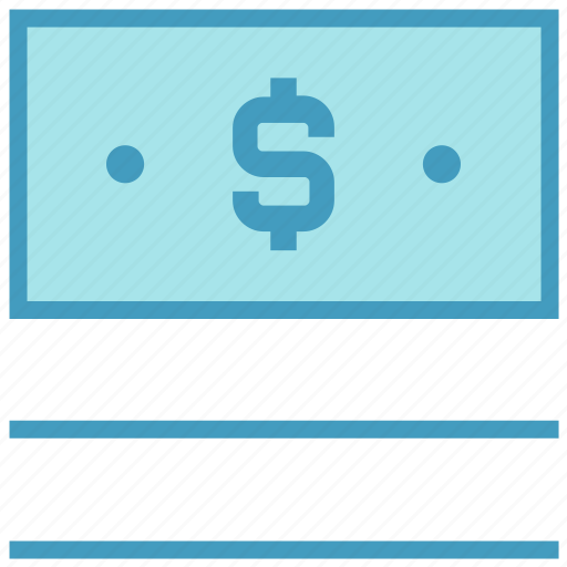 Bill, cash, dollar, dollar notes, money, notes, payment icon - Download on Iconfinder