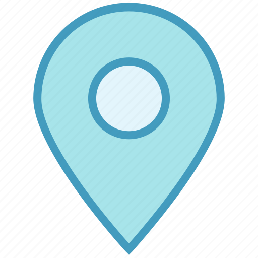 Gps, location, map, navigation, pin, point, sticky icon - Download on Iconfinder