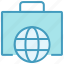 bag, browser, business, ecommerce, globe, portfolio, world 