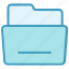 archive, document, file, folder, open folder, storage 