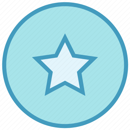Badge, bookmark, circle, favorite, rate, rating, star icon - Download on Iconfinder
