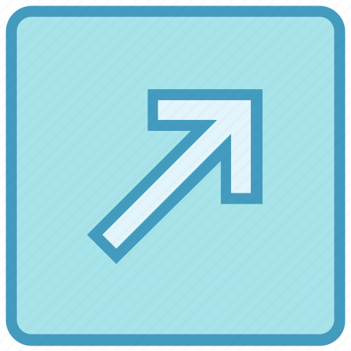 Arrow, box, forward, material, square, up, up arrow icon - Download on Iconfinder