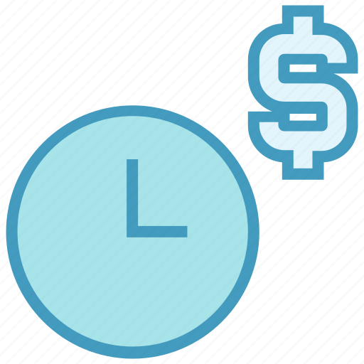Alarm, clock, dollar, money, optimization, time, watch icon - Download on Iconfinder