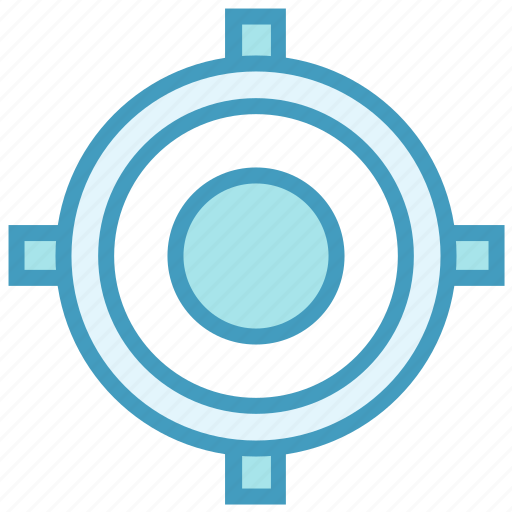 Aim, bulls eye, focus, goal, point, scope, target icon - Download on Iconfinder