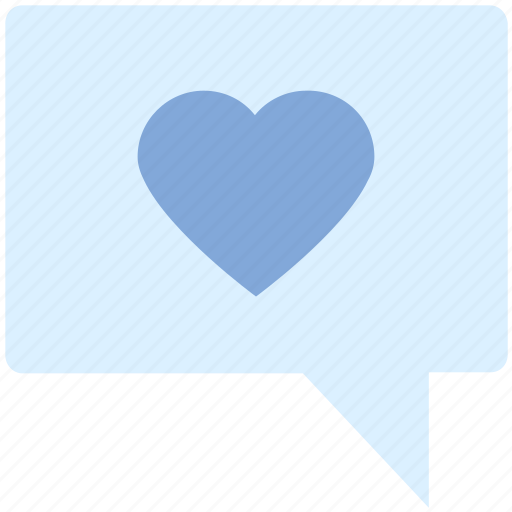 Chat, comment, conversation, favorite, heart, message, sms icon - Download on Iconfinder