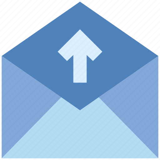 Email, envelope, letter, mail, message, send, up arrow icon - Download on Iconfinder