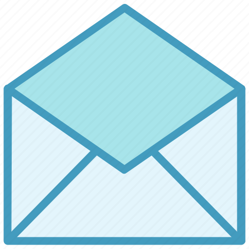 Email, envelope, letter, mail, message, opened icon - Download on Iconfinder
