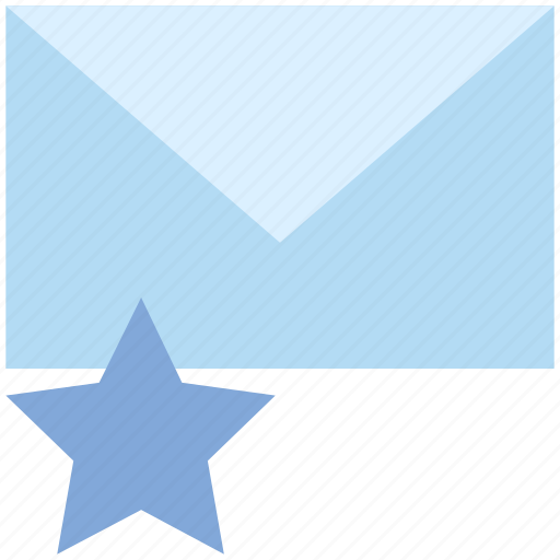 Email, envelope, favorite, letter, mail, message, star icon - Download on Iconfinder