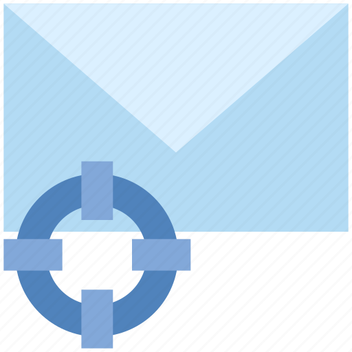Email, envelope, focus, letter, mail, message, target icon - Download on Iconfinder