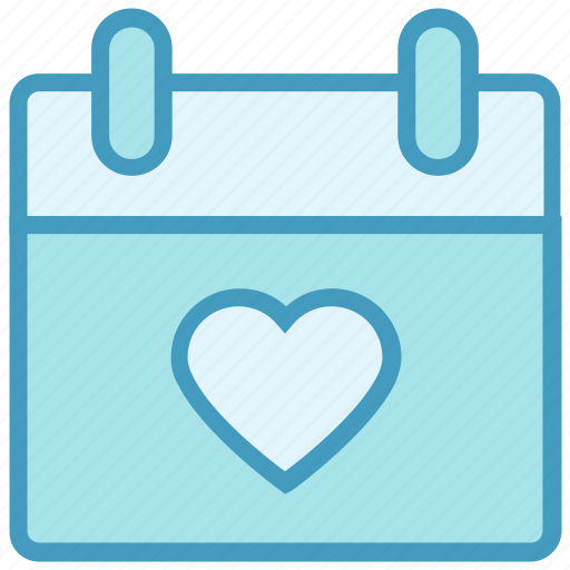 Agenda, appointment, calendar, date, heart, material, schedule icon - Download on Iconfinder