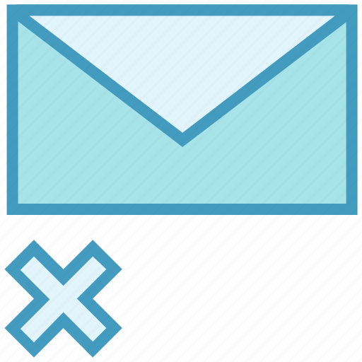 Cancel, cross, email, envelope, letter, mail, message icon - Download on Iconfinder