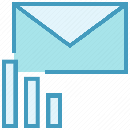 Email, envelope, letter, mail, message, pie chart, transaction icon - Download on Iconfinder