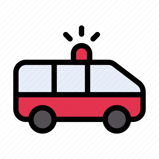 Emergency, ambulance, van, medical, rescue icon - Download on Iconfinder