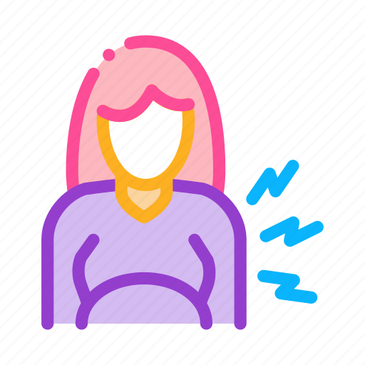Contractions, pregnant, woman, maternity, hospital, prenatal icon - Download on Iconfinder