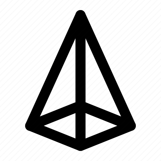 Geometry, math, mathematics, pyramid, shape icon - Download on Iconfinder