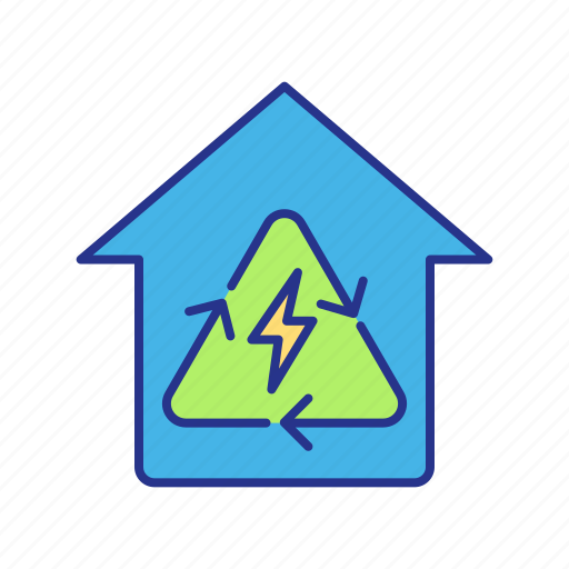Energy, green, home, power, recycle icon - Download on Iconfinder