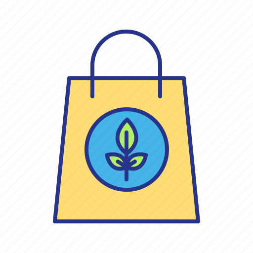 Ecology, environment, green, recycle, shopping bag icon - Download on Iconfinder