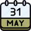 calendar, may, thirty, one, date, monthly, time, and, month, schedule 