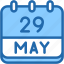 calendar, may, twenty, nine, date, monthly, time, month, schedule 