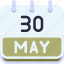 calendar, may, thirty, date, monthly, time, and, month, schedule 