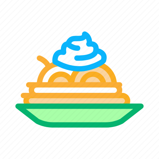 Bottle, food, mayonnaise, plate, preparing, seasoning, spice icon - Download on Iconfinder