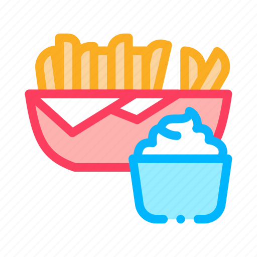 Bottle, french, fries, mayonnaise, preparing, sauce, spice icon - Download on Iconfinder