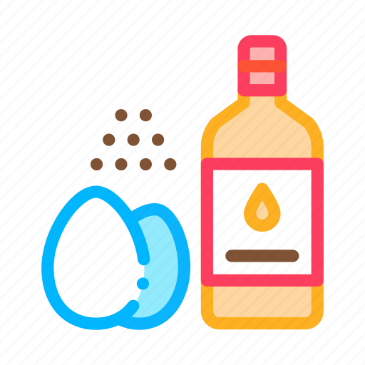 Butter, cooking, eggs, homemade, mayonnaise, peppers, spice icon - Download on Iconfinder