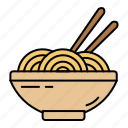 noodles, food