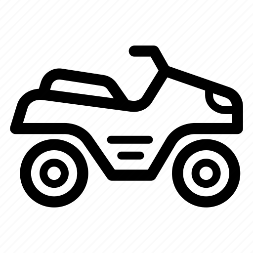 Atv, bike, four, motorcycle, wheel icon - Download on Iconfinder