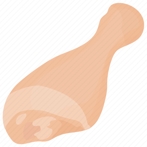 Chicken leg-piece, chicken meat, chicken-leg pieces, poultry, raw poultry icon - Download on Iconfinder