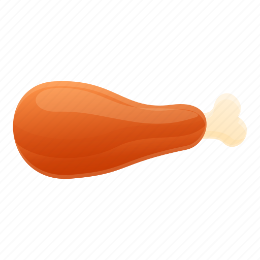 Chicken, cooked, food, kitchen, leg, party icon - Download on Iconfinder
