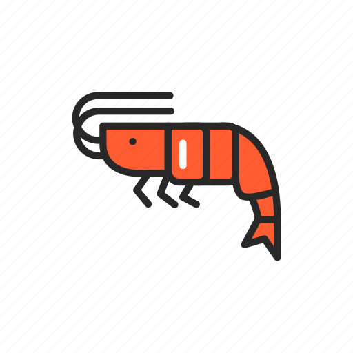 Food, fresh, shrimp icon - Download on Iconfinder