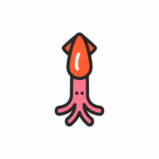 Food, fresh, squid icon - Download on Iconfinder