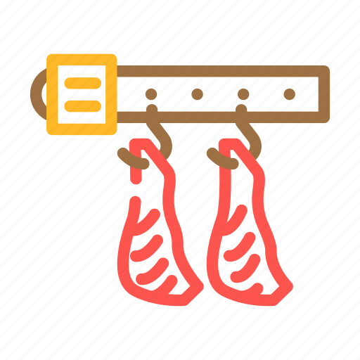 Carcass, conveyor, meat, factory, production, equipment icon - Download on Iconfinder