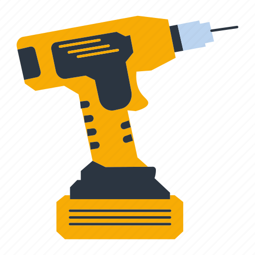 Drill, driller, maintenance, repair, tools icon - Download on Iconfinder